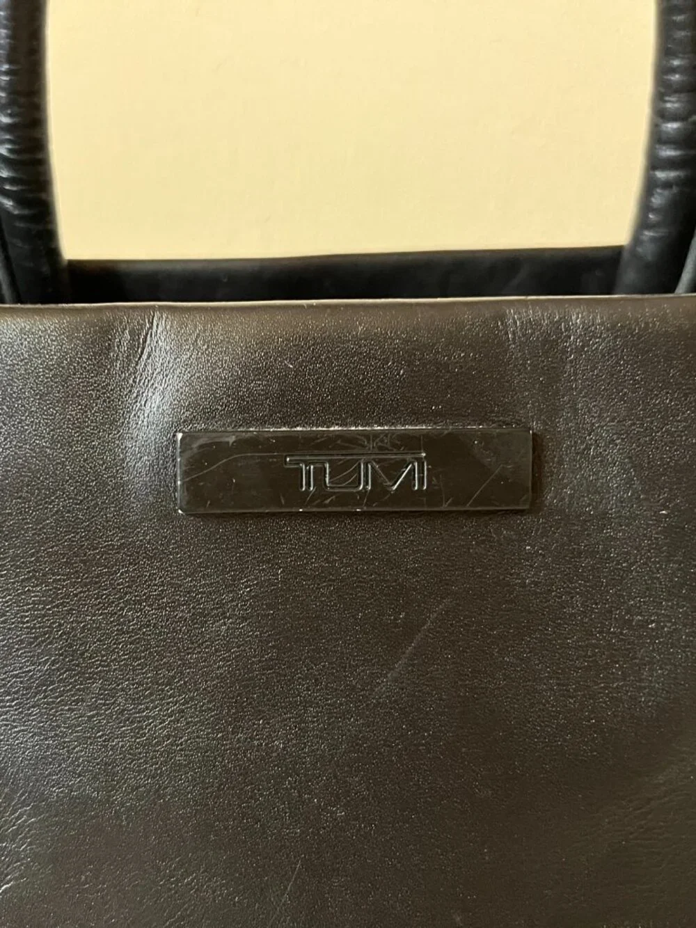 TUMI Black Satchel Handbag